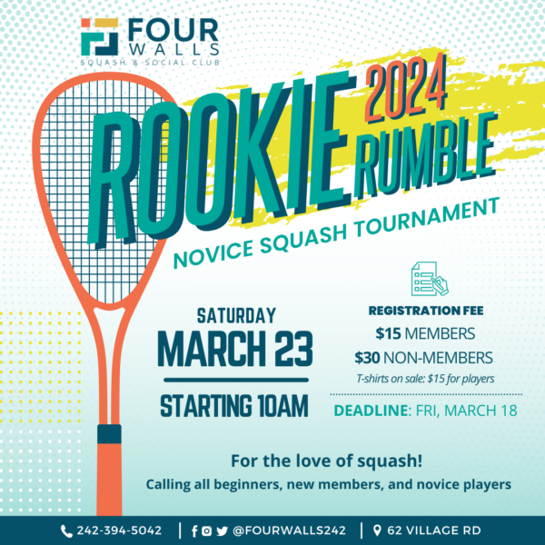 2024 Rookie Rumble Squash Tournament